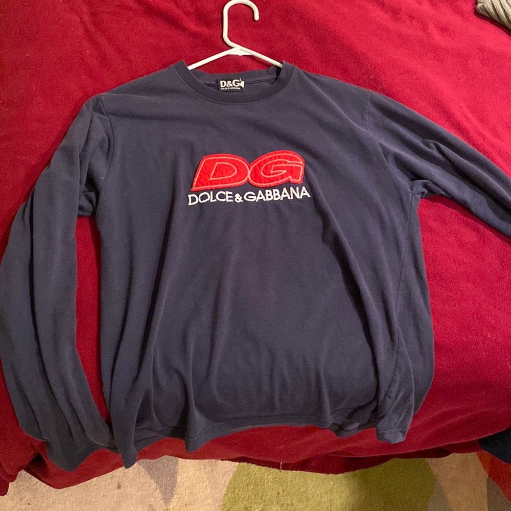 Small Dolce & Gabbana Mens long sleeve blue